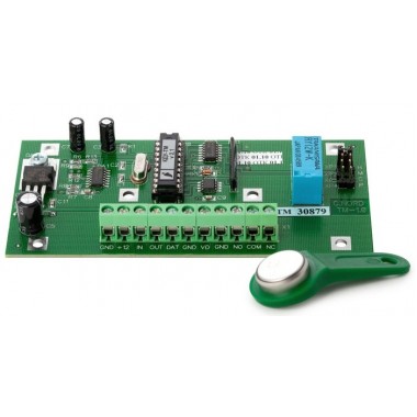 Комплект управления постановкой/снятием объекта с охраны на ключах Touch Memory. Комплект КДУ-ТМ