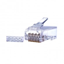 Разъем RJ-45 Коннекторы 8P8C U/UTP Cat.6 3U (RJ-45) (100шт) (10-0206)