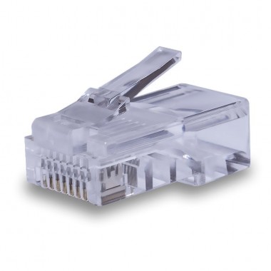 Разъем RJ-45 Коннекторы 8P8C UTP Cat.5e (RJ-45) (100шт) (10-0209)