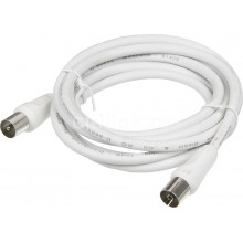 Шнур TV Шнур TV Plug - TV Plug 1,5м белый (18-0102)