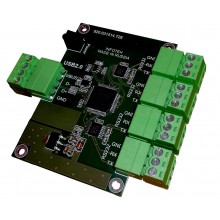 Промышленный преобразователь USB в RS-232 AVT-USB/4RS232