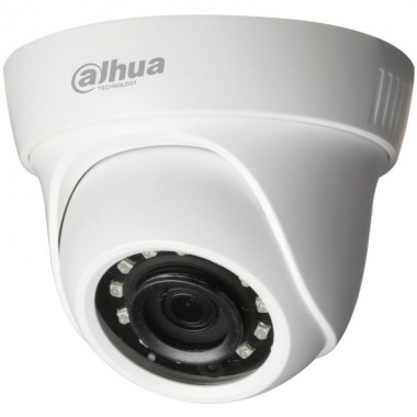 Телекамера мультиформатная купольная DH-HAC-HDW1200SLP-0280B