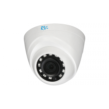 Видеокамера мультиформатная купольная RVi-1ACE100 (2.8) white