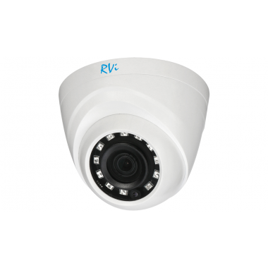 Видеокамера мультиформатная купольная RVi-1ACE100 (2.8) white