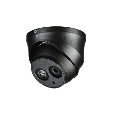 Видеокамера мультиформатная купольная RVi-1ACE202A (2.8) black