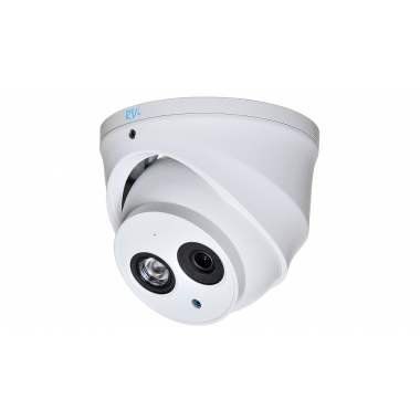 Видеокамера мультиформатная купольная RVi-1ACE202A (2.8) white
