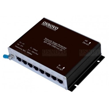 Устройство грозозащиты цепей Ethernet SP-IP8/100(ver2)