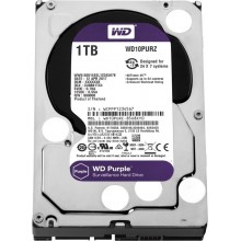 Жесткий диск (HDD) для видеонаблюдения HDD 1000 GB (1 TB) SATA-III Purple (WD10PURZ)