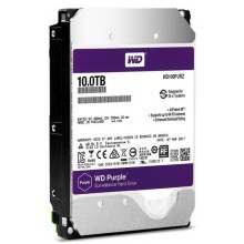 Жесткий диск (HDD) для видеонаблюдения HDD 10000 GB (10 TB) SATA-III Purple (WD100PURZ)