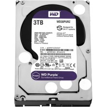 Жесткий диск (HDD) для видеонаблюдения HDD 3000 GB (3 TB) SATA-III Purple (WD30PURZ)