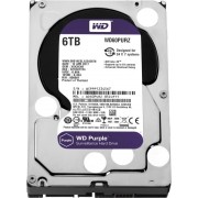 Жесткий диск (HDD) для видеонаблюдения HDD 6000 GB (6 TB) SATA-III Purple (WD60PURZ)