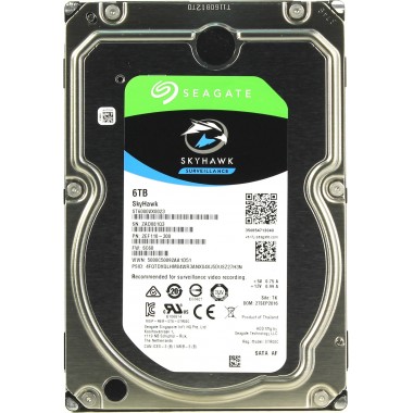 Жесткий диск (HDD) для видеонаблюдения HDD 6000 GB (6 TB) SATA-III SkyHawk (ST6000VX0023)