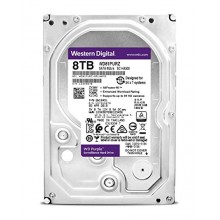 Жесткий диск (HDD) для видеонаблюдения HDD 8000 GB (8 TB) SATA-III Purple (WD81PURZ)