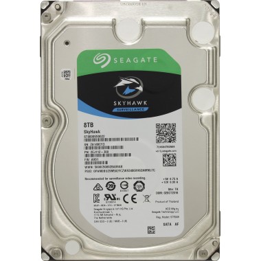 Жесткий диск (HDD) для видеонаблюдения HDD 8000 GB (8 TB) SATA-III SkyHawk (ST8000VX0022)