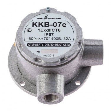 Коробка коммутационная взрывозащищенная ККВ-07е-У (компл.07), КВМ15+КВМ15