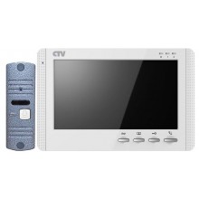 Комплект видеодомофона CTV-DP1704MD W (белый)