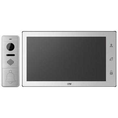 Комплект видеодомофона CTV-DP4102AHD W (белый)