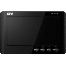 Монитор домофона цветной CTV-M1704MD B (чёрный)