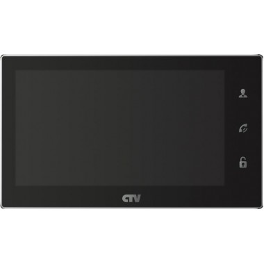 Монитор домофона цветной CTV-M4706AHD B (чёрный)