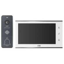 Комплект видеодомофона CTV-DP4707IP W (белый)