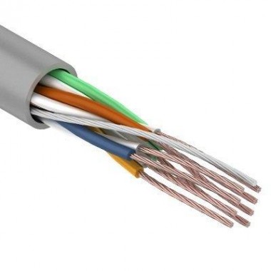 Кабель «витая пара» UTP 4PR 24AWG, CAT5e, STRANDED 305м REXANT (01-0044)