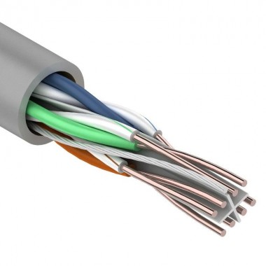 Кабель «витая пара» UTP 4PR 23AWG, CCA, CAT6, PVC, 305м. PROconnect (01-0047-3)