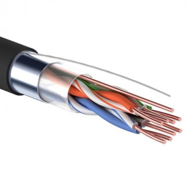 Кабель «витая пара» FTP 4PR 24AWG, CAT5e. OUTDOOR, 305м. PROconnect (01-0154)