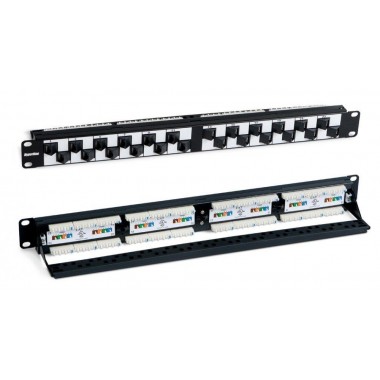 Патч-панель 19" PP2A-19-24S-8P8C-C5E-110