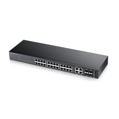 L2 коммутатор rack 19", 24xGE, 4xCombo (SFP/RJ-45), бесшумный GS2210-24-EU0101F