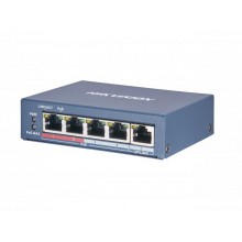 Коммутатор с питанием POE DS-3E0105P-E(B)