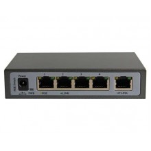 Коммутатор 4-портовый  Gigabit Ethernet с PoE CO-SWP5