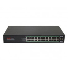 Коммутатор 24-портовый  Gigabit Ethernet с PoE CO-SWP24GFv2