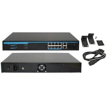 Коммутатор 8-портовый  Gigabit Ethernet с PoE CO-SWP8F