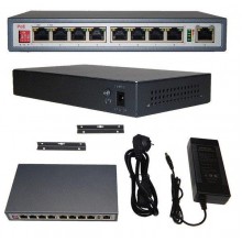 Коммутатор 8-портовый  Gigabit Ethernet с PoE CO-SWP9C