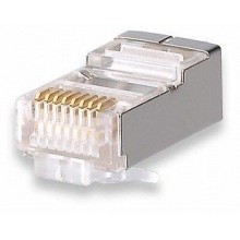 Разъем RJ-45 Коннекторы 8P8C FTP Cat.5e 3U (RJ-45) (100шт) (10-0201)