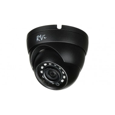Видеокамера мультиформатная купольная RVi-1ACE200 (2.8) black