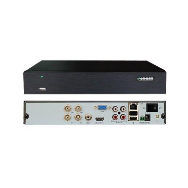 Видеорегистратор мультиформатный 4-канальный Линия XVR 4 N H.265