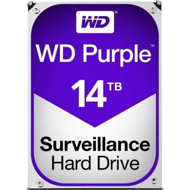 Жесткий диск (HDD) для видеонаблюдения HDD 14000 GB (14 TB) SATA-III Purple (WD140PURZ)